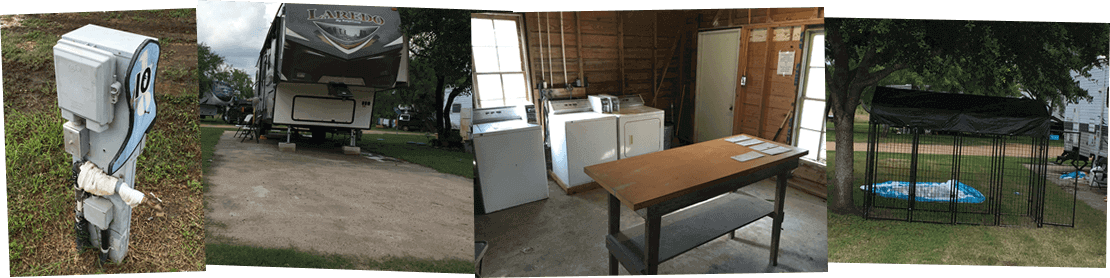 list of amenities for Country Comfort RV Park